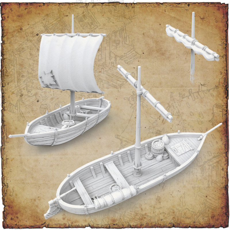 Décors modulaires 28/32 mm – 3D Layered Scenery – Filament

