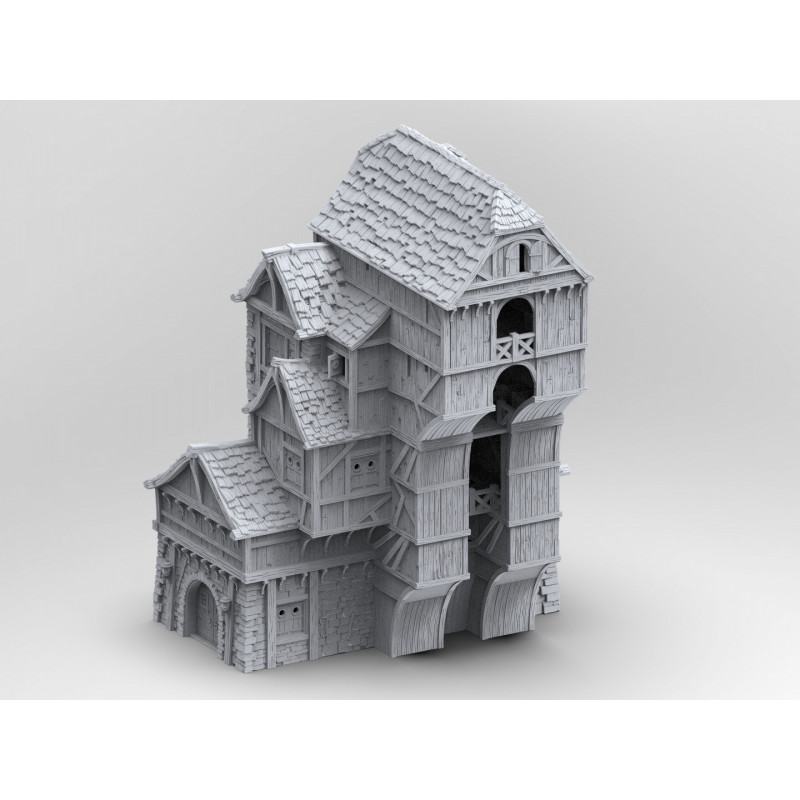 Décors modulaires 28/32 mm – 3D Layered Scenery – Filament


