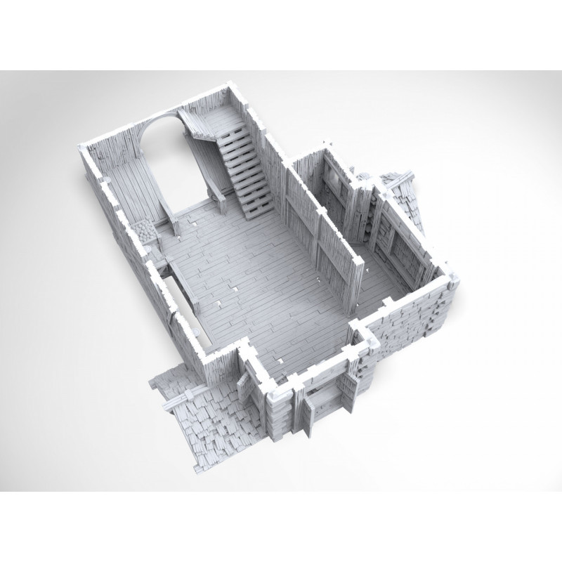 Décors modulaires 28/32 mm – 3D Layered Scenery – Filament

