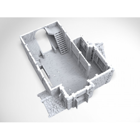 Décors modulaires 28/32 mm – 3D Layered Scenery – Filament

