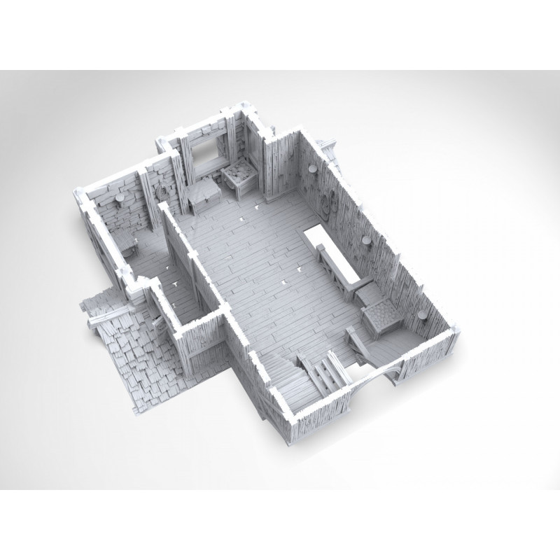 Décors modulaires 28/32 mm – 3D Layered Scenery – Filament

