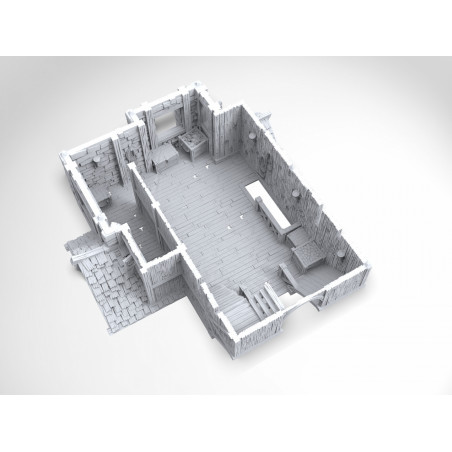 Décors modulaires 28/32 mm – 3D Layered Scenery – Filament

