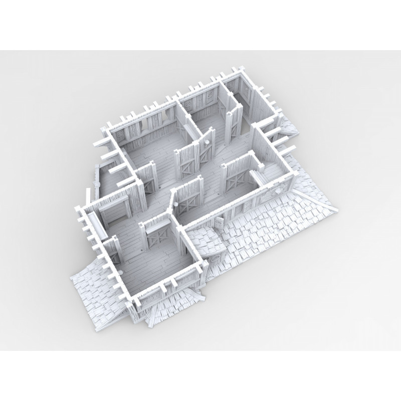 Décors modulaires 28/32 mm – 3D Layered Scenery – Filament

