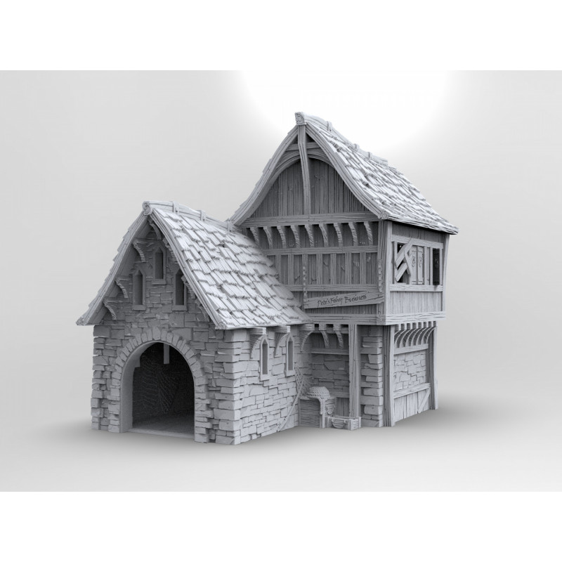 Décors modulaires 28/32 mm – 3D Layered Scenery – Filament

