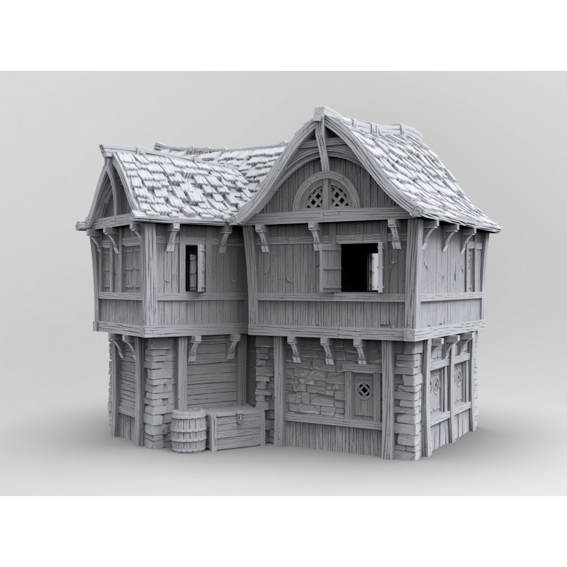Décors modulaires 28/32 mm – 3D Layered Scenery – Filament

