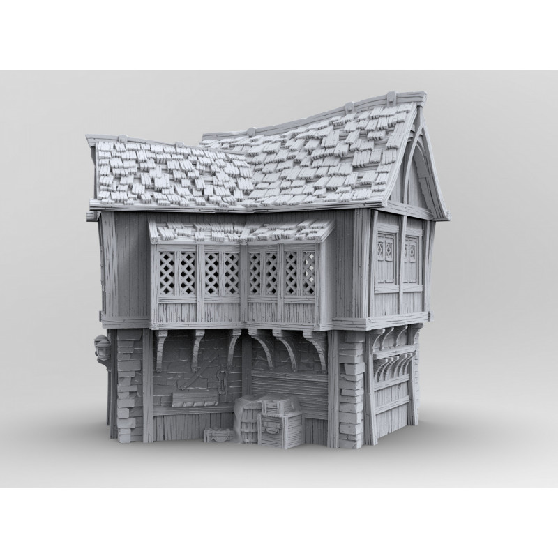 Décors modulaires 28/32 mm – 3D Layered Scenery – Filament

