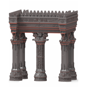 Nains infernaux décors Ziggurat Columns