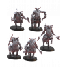 Figurines Nains du chaos imprimées en 3D