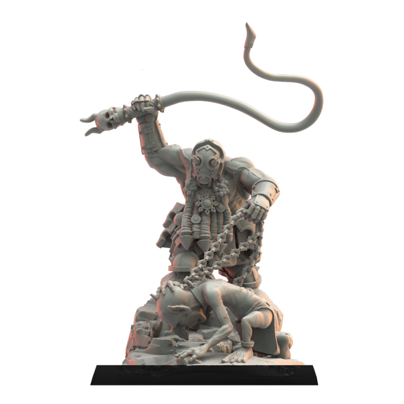 9th Age Impression 3D Nains infernaux Seigneur sorcier 1 
