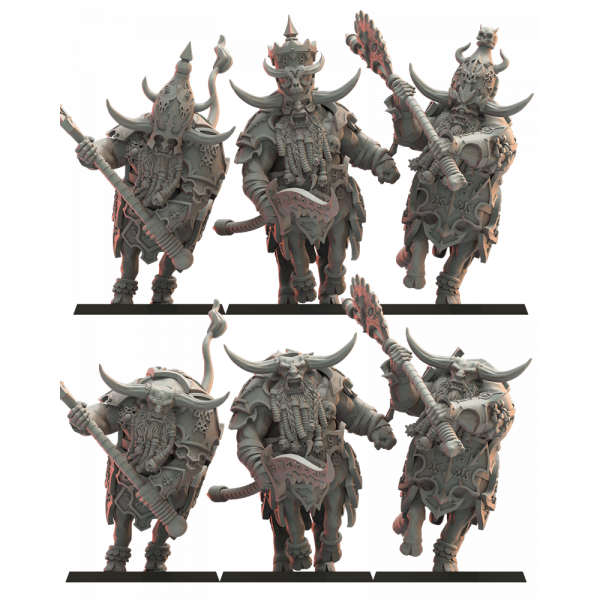copy of /9th Age Impression 3D Nains infernaux Guerriers boucliers X 10