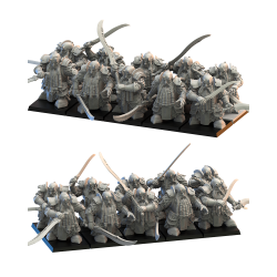 Figurines Nains du chaos imprimées en 3D