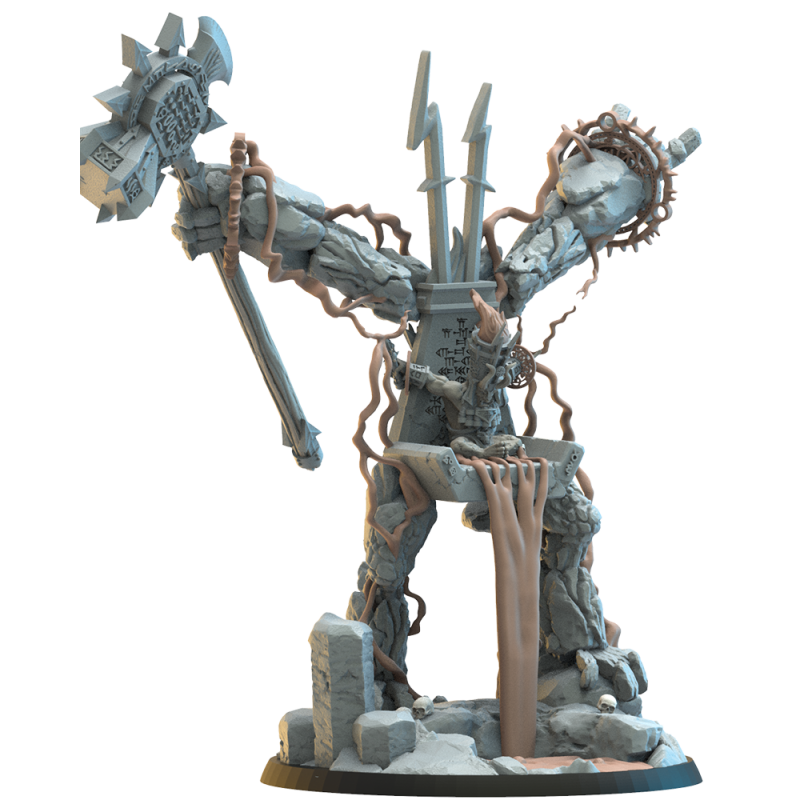 9th age impréssion 3D Nains infernaux Ostrogoth the Charmer 