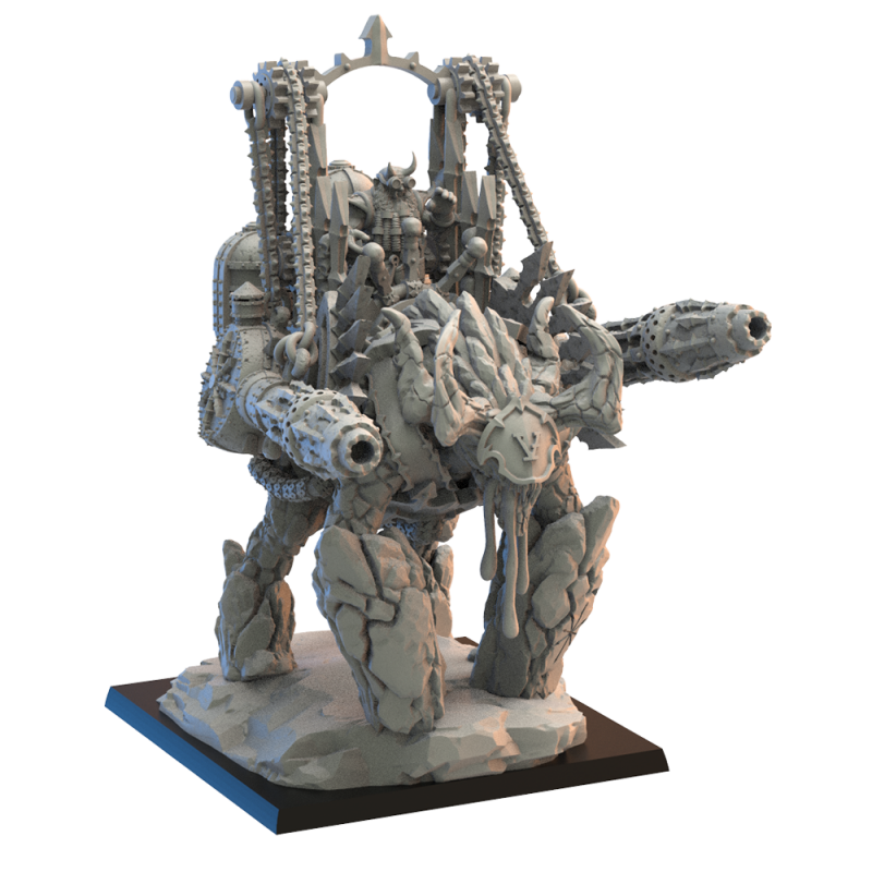 Figurines Nains du chaos imprimées en 3D
