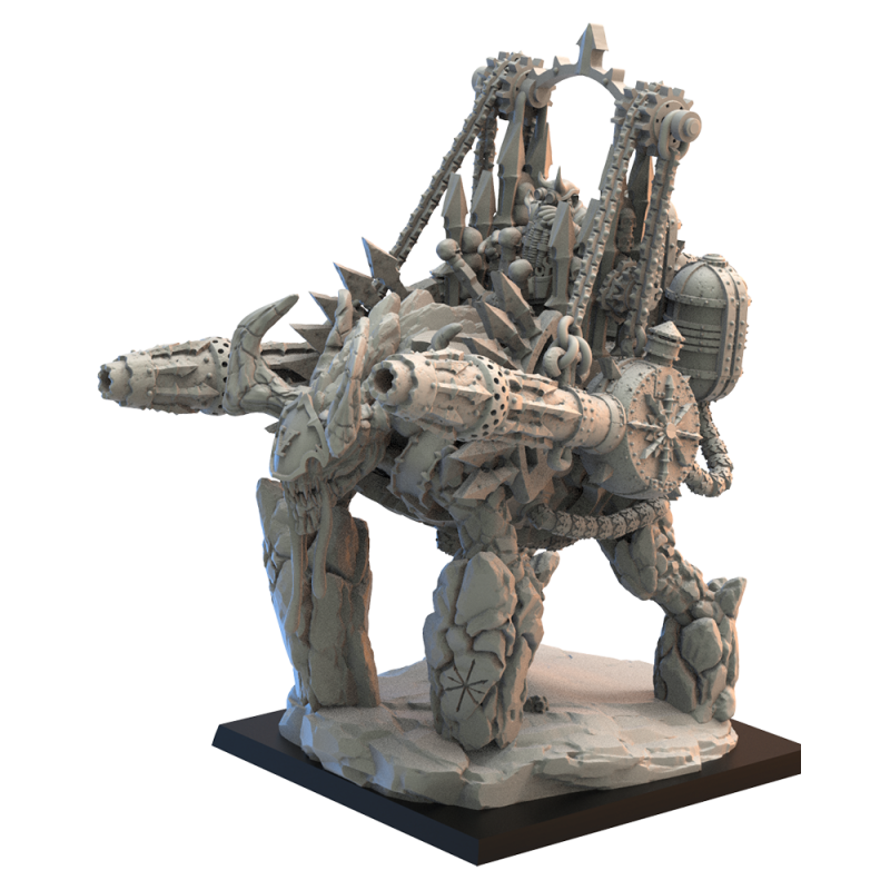 Figurines Nains du chaos imprimées en 3D