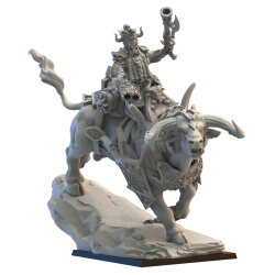 Figurines Nains du chaos imprimées en 3D