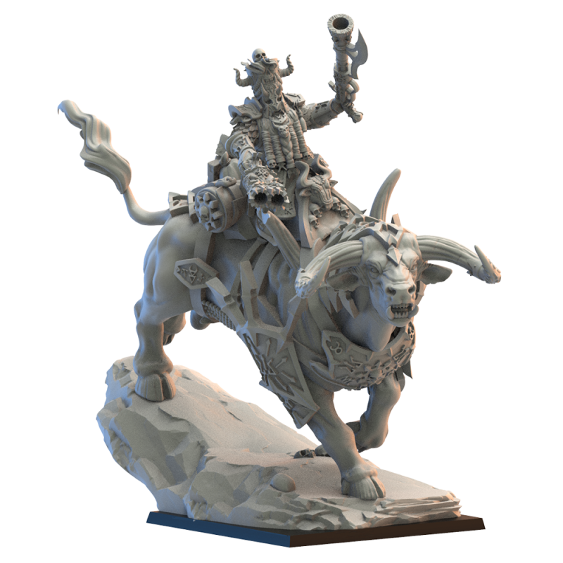Figurines Nains du chaos imprimées en 3D