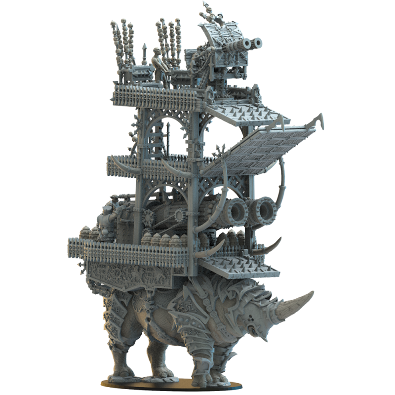 Figurines Nains du chaos imprimées en 3D