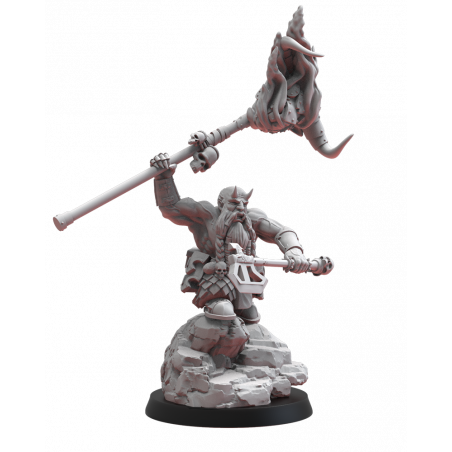 Figurines Nains du chaos imprimées en 3D