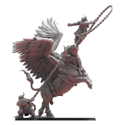 Figurines Nains du chaos imprimées en 3D