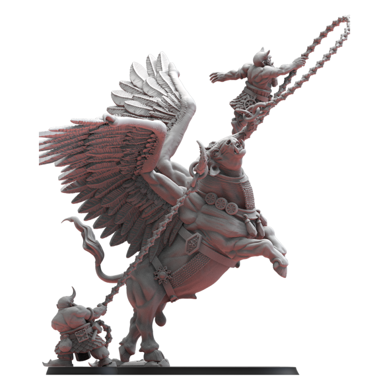 Figurines Nains du chaos imprimées en 3D