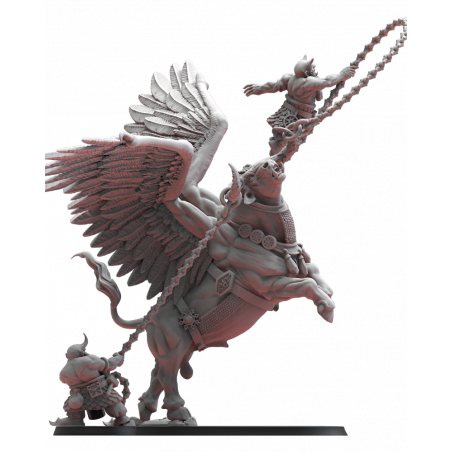 Figurines Nains du chaos imprimées en 3D