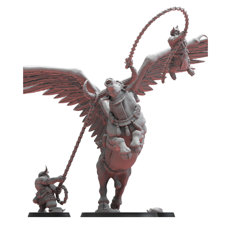 Figurines Nains du chaos imprimées en 3D