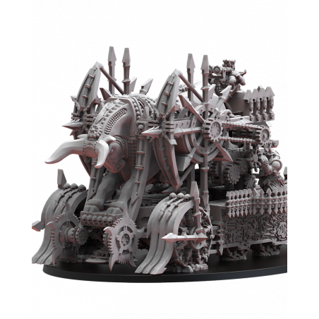 Figurines Nains du chaos imprimées en 3D