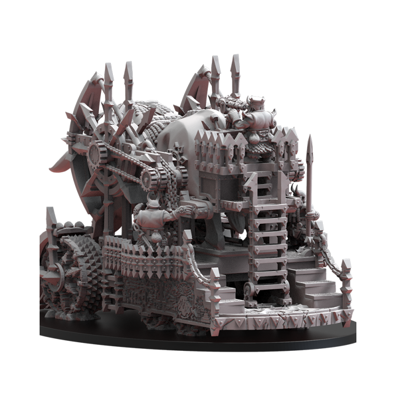 Figurines Nains du chaos imprimées en 3D