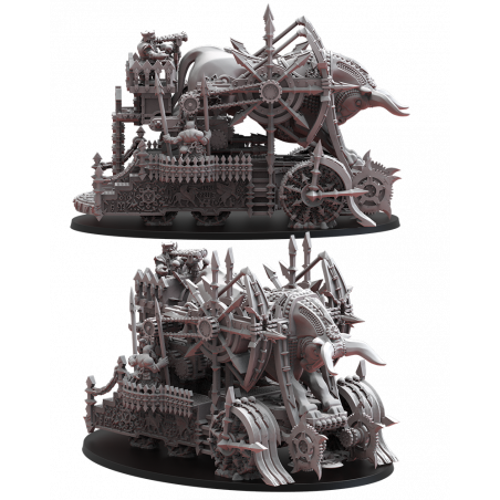 Figurines Nains du chaos imprimées en 3D