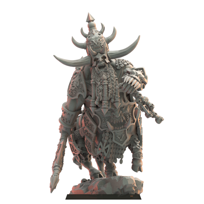 Figurines Nains du chaos imprimées en 3D