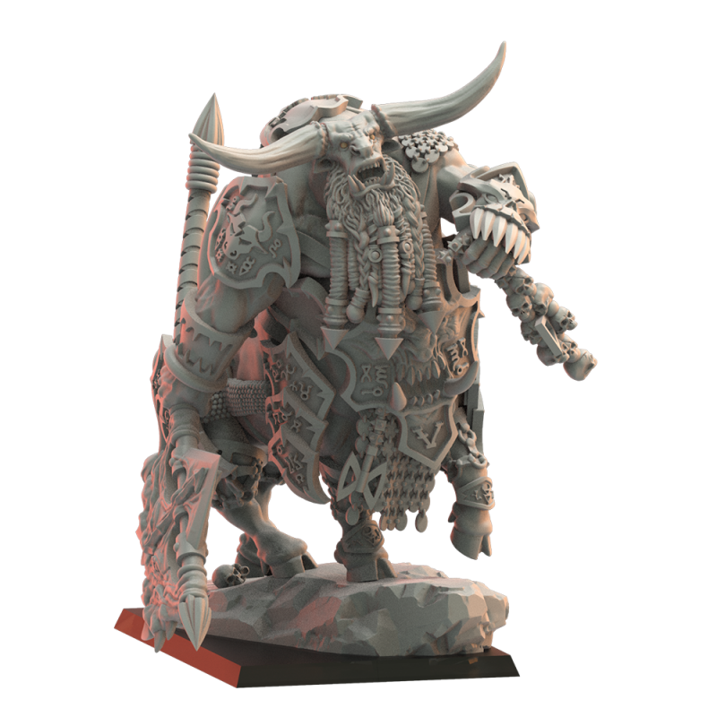 Figurines Nains du chaos imprimées en 3D