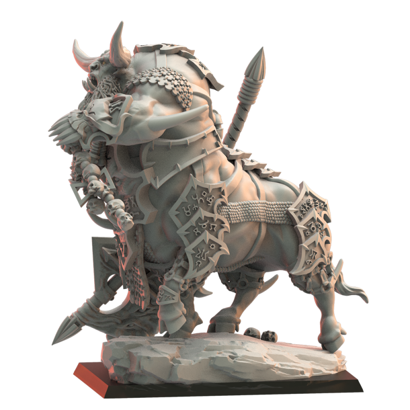 Figurines Nains du chaos imprimées en 3D