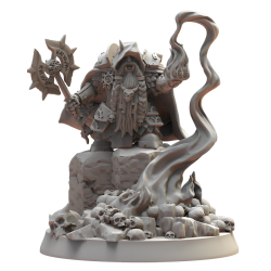 Figurines Nains du chaos imprimées en 3D