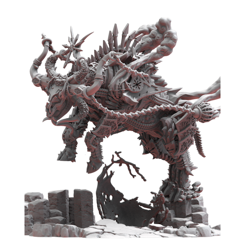 Figurines Nains du chaos imprimées en 3D