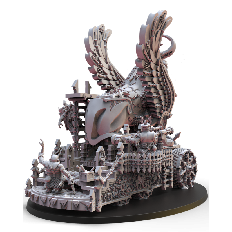 Figurines Nains du chaos imprimées en 3D