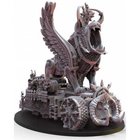 Figurines Nains du chaos imprimées en 3D