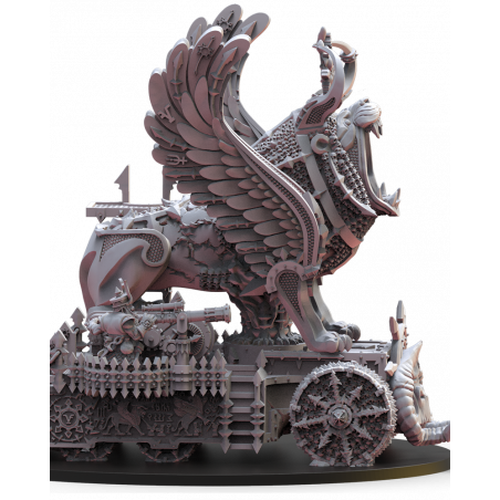Figurines Nains du chaos imprimées en 3D