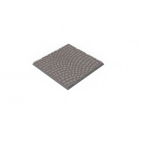 Impréssion 3D Proxywars Socles carrés texture pavés 
