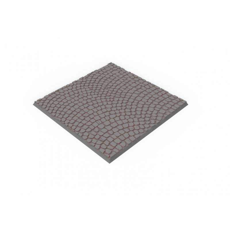 Impréssion 3D Proxywars Socles carrés texture pavés 