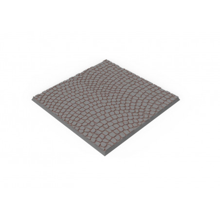 Impréssion 3D Proxywars Socles carrés texture pavés 