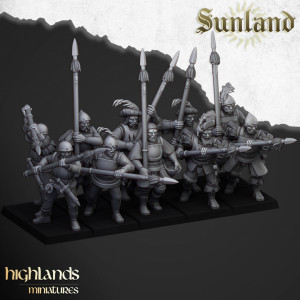 Higland Miniature Sunland - Lanciers