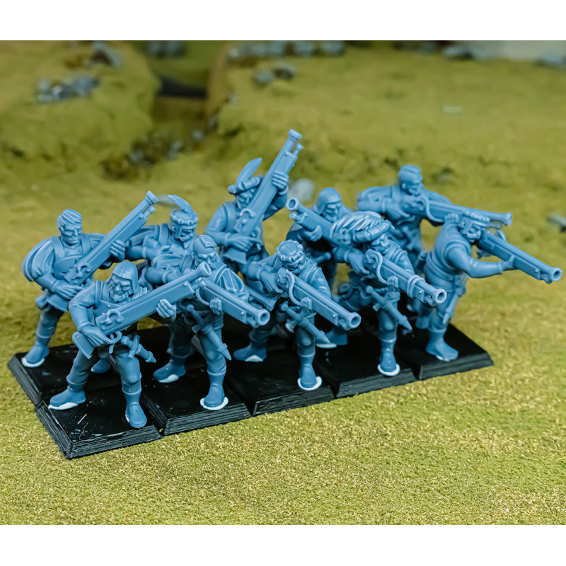 Higland Miniature Sunland - ArquebusiersHigland Miniature Sunland - Arquebusiers