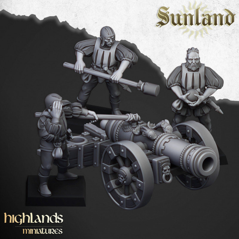 Higland Miniature Sundland - Grand canonHigland Miniature Sundland - Grand canon