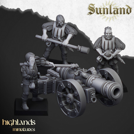 Higland Miniature Sundland - Grand canonHigland Miniature Sundland - Grand canon