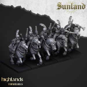 Higland Miniature Sunland - Cavaliers pistoliers