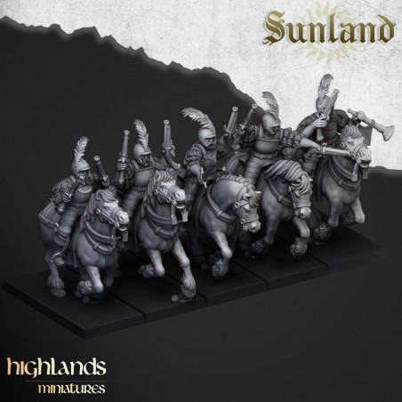 Higland Miniature Sunland - Cavaliers pistoliersHigland Miniature Sunland - Cavaliers pistoliers