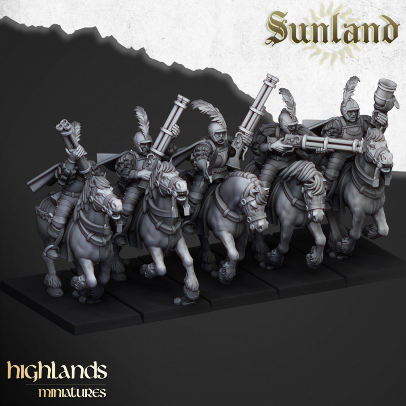 Higland Miniature Sunland - Cavaliers EscorteursHigland Miniature Sunland - Cavaliers Escorteurs