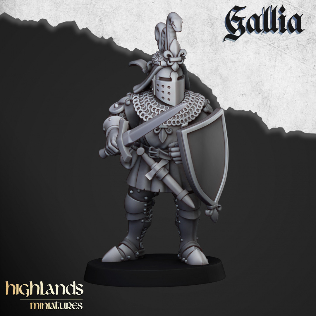 Cavalieri Di Gallia - Cavalieri A Piedi - Imagen 15 de 21