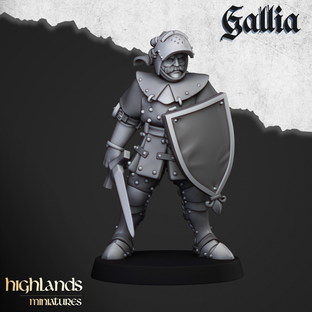 Cavalieri Di Gallia - Cavalieri A Piedi - Imagen 17 de 21