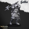 Higland miniatures Gallia - Chevaliers à pieds   